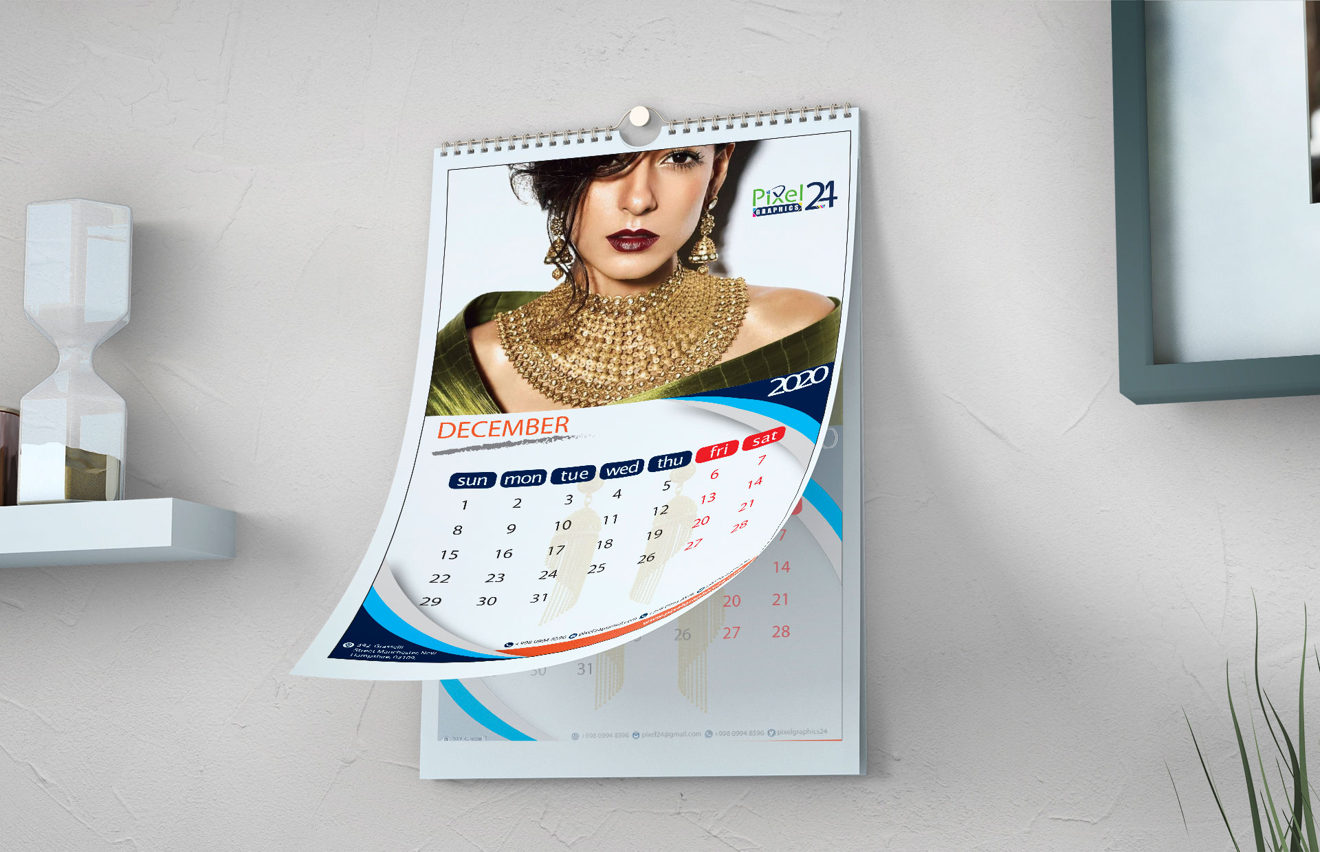 Calendar Design || Graphics Design Services ||